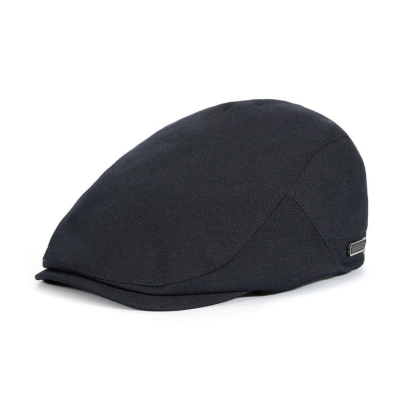 FALETO Men's Flat Ivy Gatsby Newsboy Hat Winter Spring Autumn Driving Cabbie Hunting Cap Navy Blue - Image 1